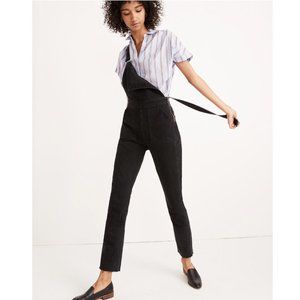 Madewell skinny raw-hem overall